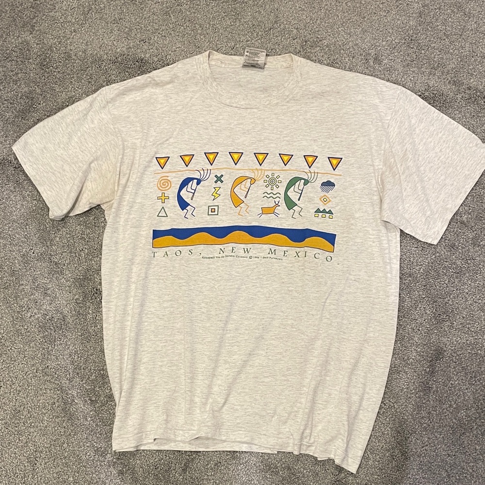 Vintage 90s Oneita Single Stitch Graphic T-Shirt size XL